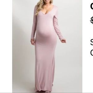 PinkBlush Maternity Photoshoot gown size xs NWT